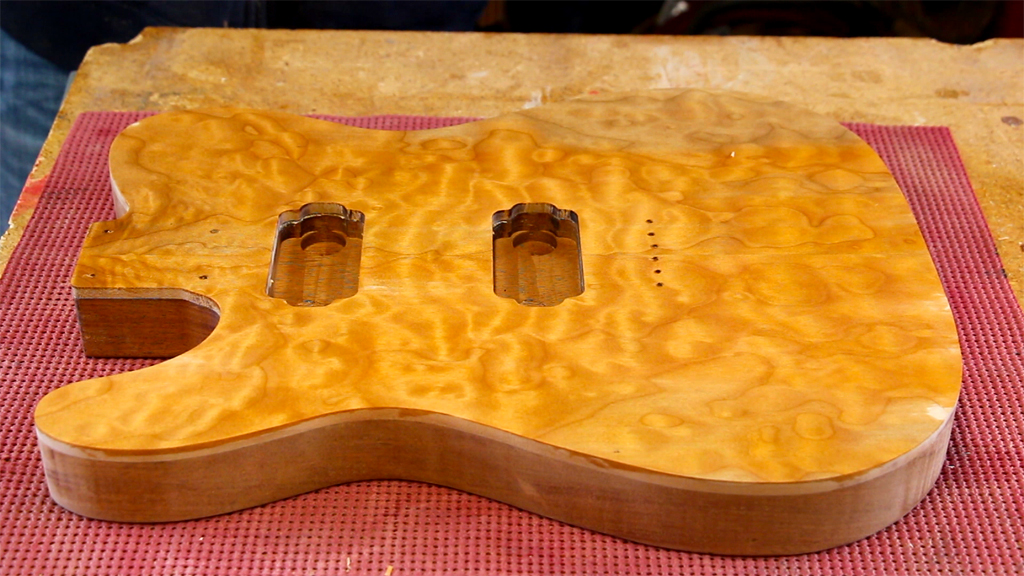 Bookmatched Quilted Maple