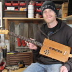 Cigar Box Guitar Part 2, Home Built Workshop