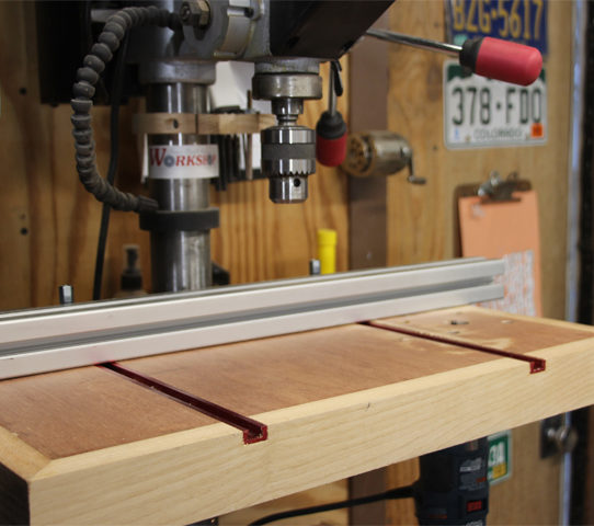 Drill Press Router Table, Home Built Workshop