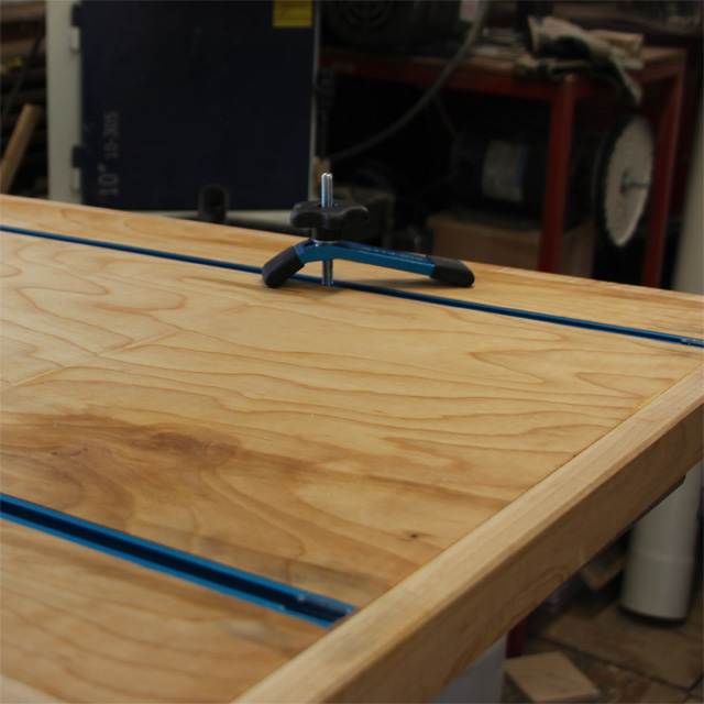 t track assembly table, Home Built Workshop