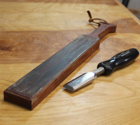 Homemade Leather Strop, Home Built Workshop