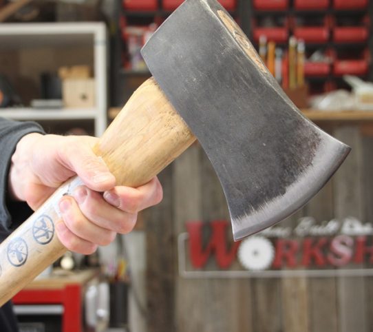 How to sharpen an axe