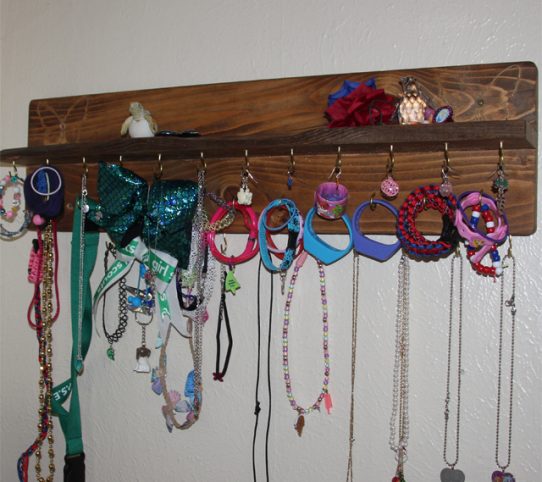 Wire Inlay Jewelry Organizer