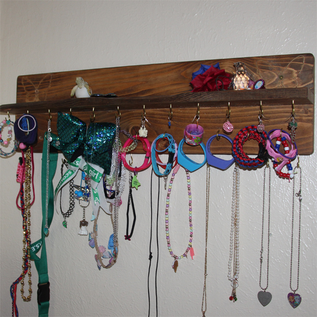 Wire Inlay Jewelry Organizer