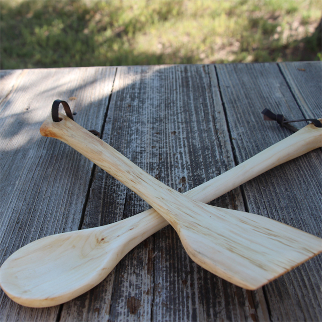 how to make a wooden spoon and spatula