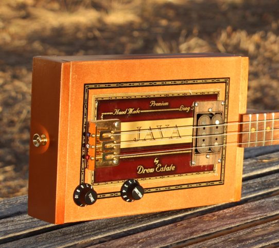 How to build a 3 string cigar box guitar