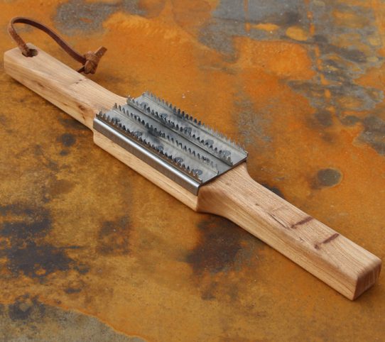 Wooden Handle for a Buff Rake