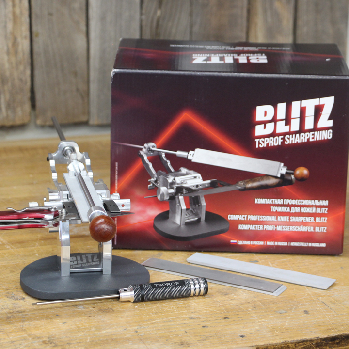 How to use the TSPROF Blitz Knife Sharpener - Home Built Workshop