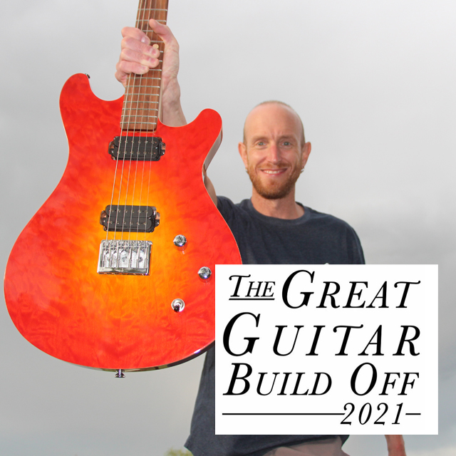 Great Guitar Build Off 2021 Final Submission video Home Built Workshop