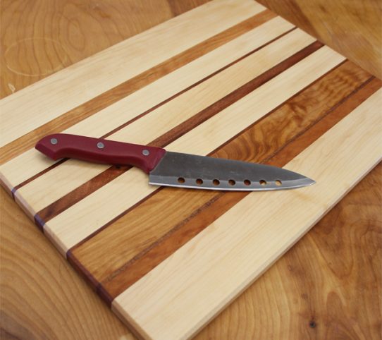 how to make a wooden cutting board by home built workshop