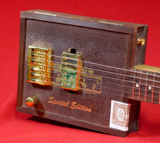 Great Guitar Build Off 6 String Cigar Box Guitar by Jeff Baker