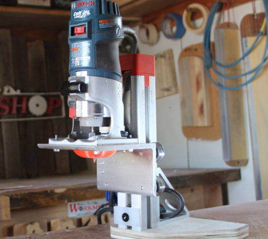 building the best guitar binding channel router jig