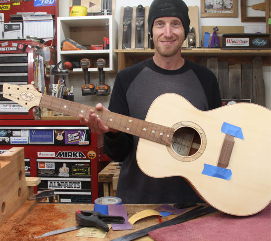 Shaping the Acoustic Guitar Neck
