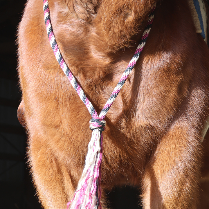 how to make a horse neck rope