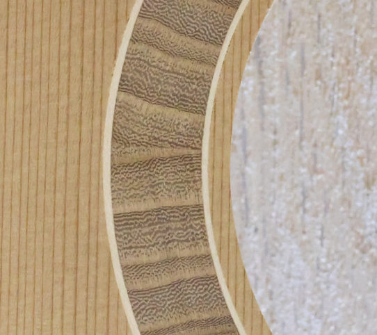 how to make an end grain radial rosette for an acoustic guitar by Home Built Workshop