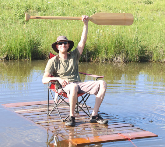 How to make a handmade canoe paddle from scratch by Home Built Workshop