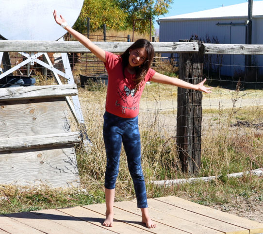 Finishing the Horseback Riding Bridge with my Daughter