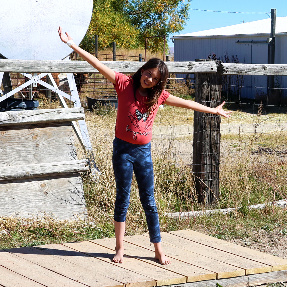 Finishing the Horseback Riding Bridge with my Daughter