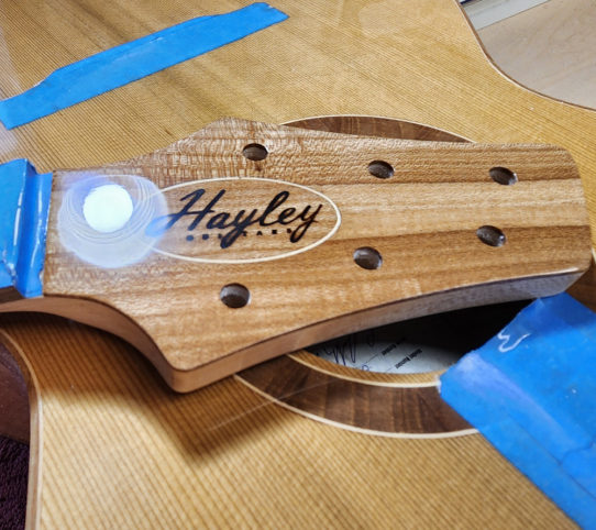 Buffing the Acoustic Guitar Finish by Home Built Workshop