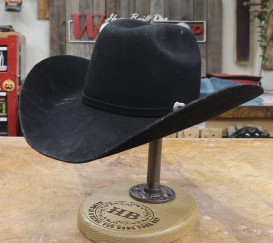 Handmade Cowboy Hat Stand by Home Built Workshop