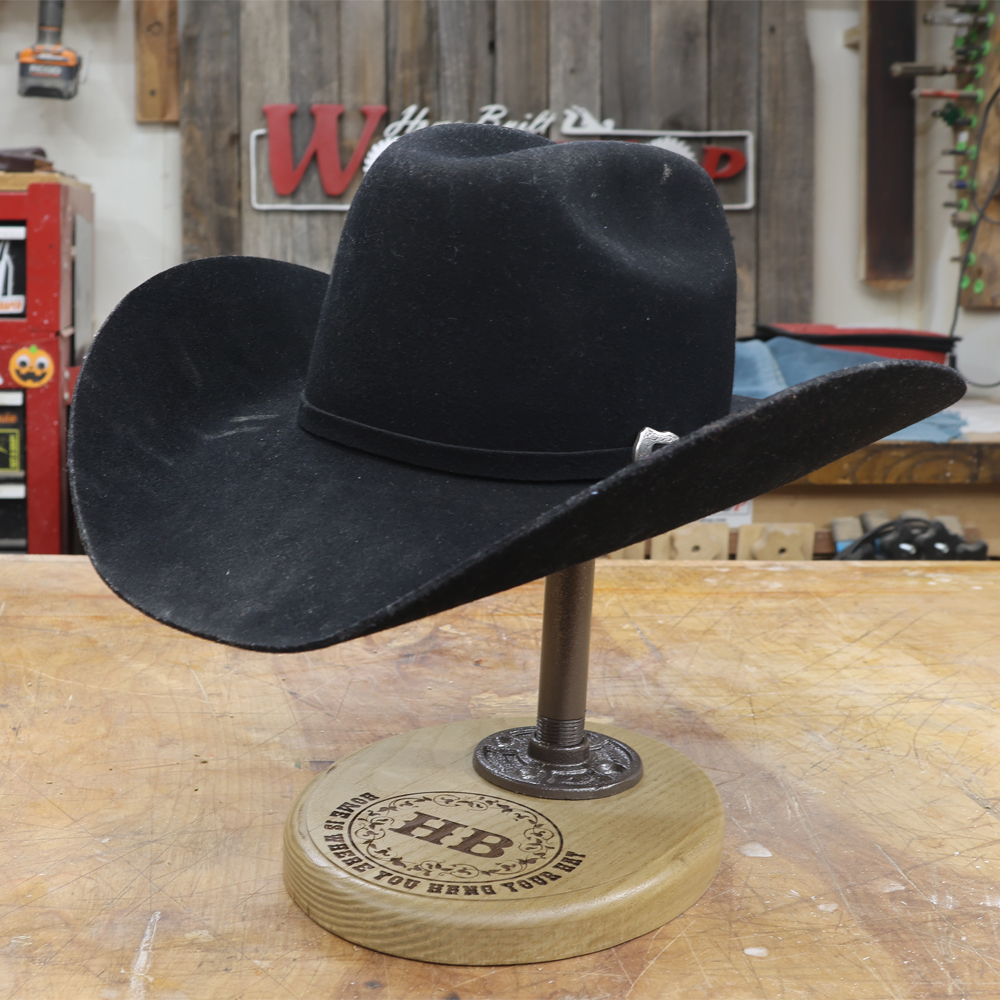 Handmade Cowboy Hat Stand by Home Built Workshop